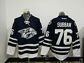 Nashville Predators #76 P.K. Subban Navy Blue Stitched NHL Jersey